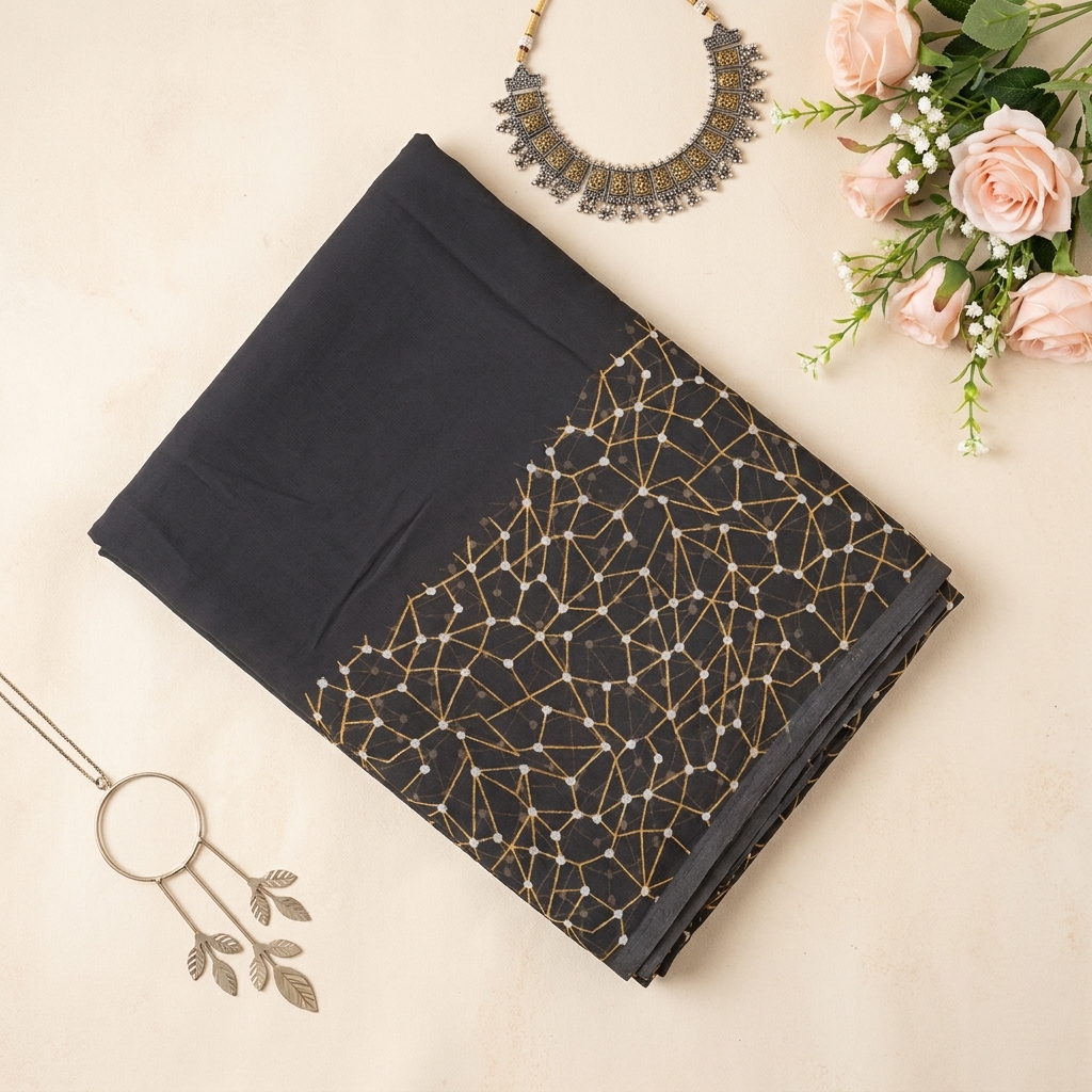 Silk Star Print